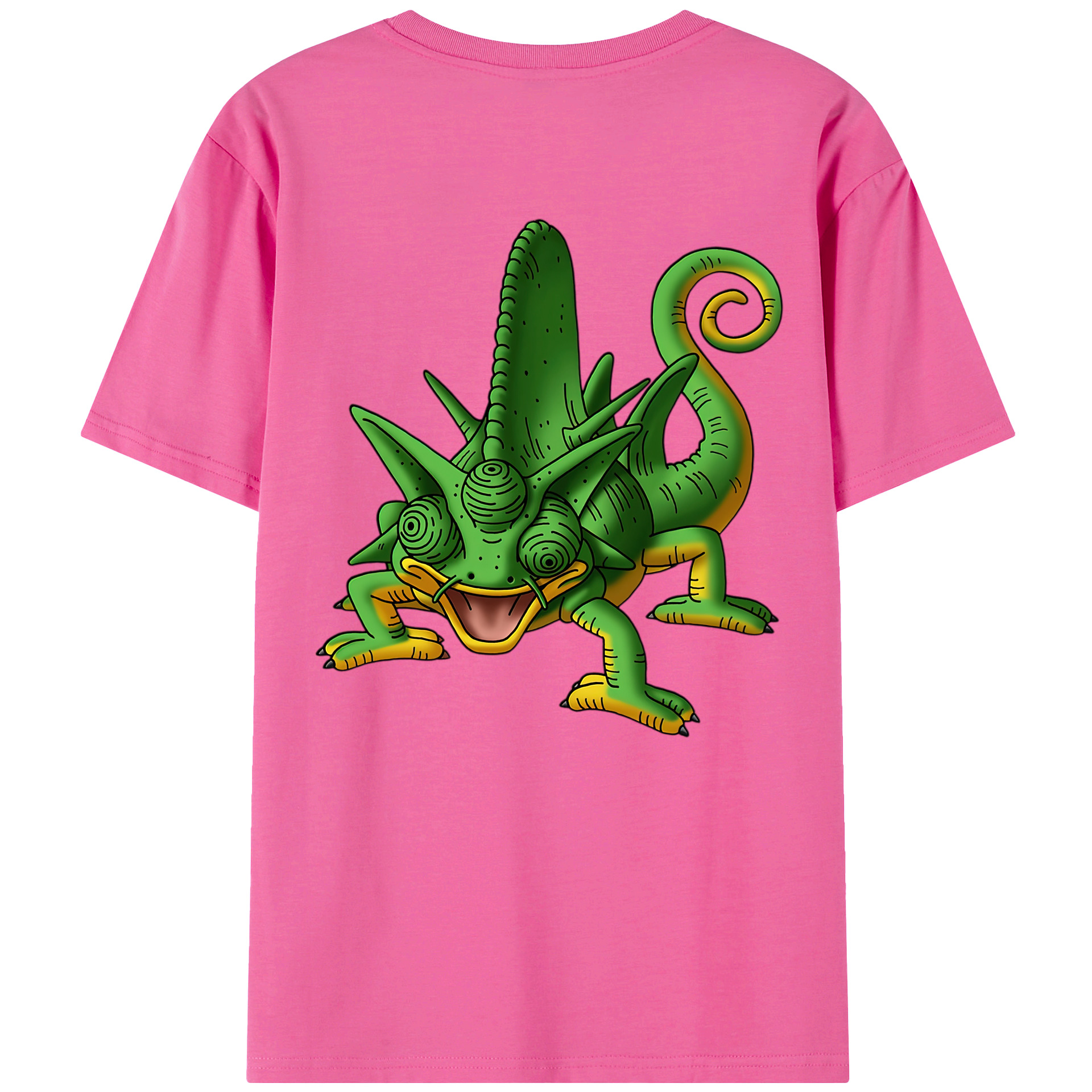 （画像用） ドラゴンクエスト Doragon Kuesuto Dragon Quest レディース半袖Tシャツ(バックプリント)